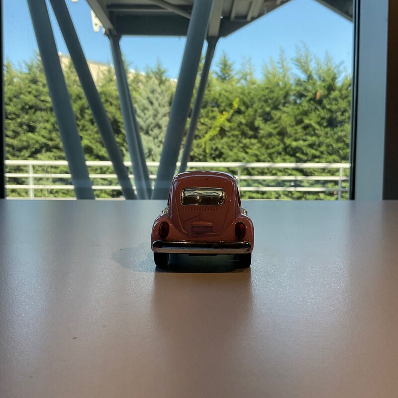 Volkswagen Beetle Kaplumbağa - Toz Pembe