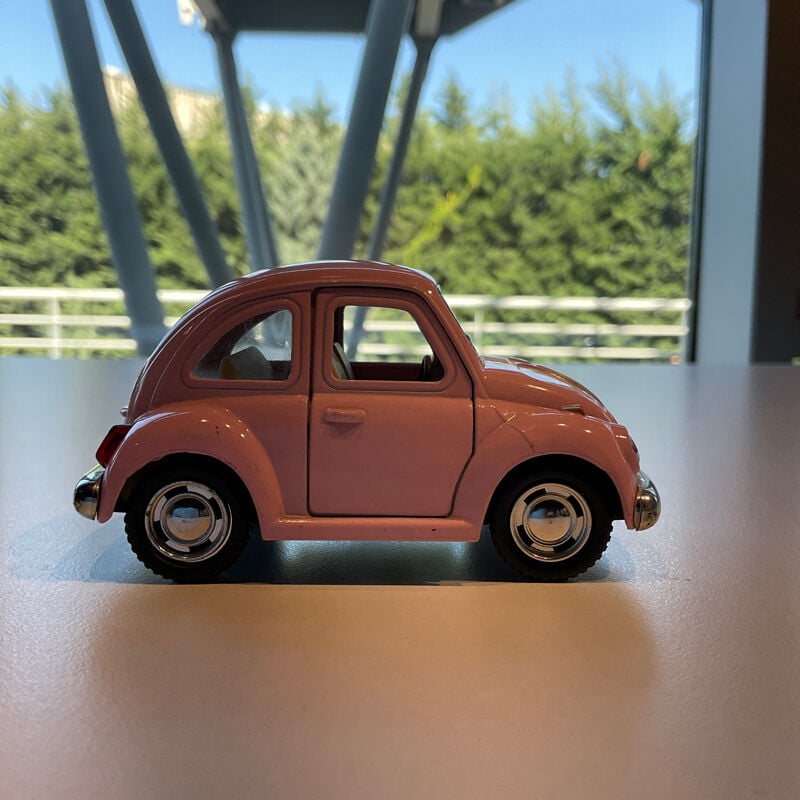 Volkswagen Beetle Kaplumbağa - Toz Pembe
